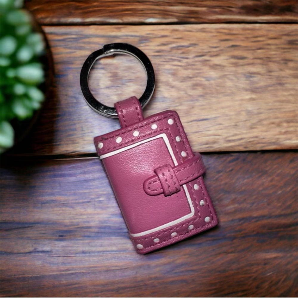 Coach Photo Keychain NWOT